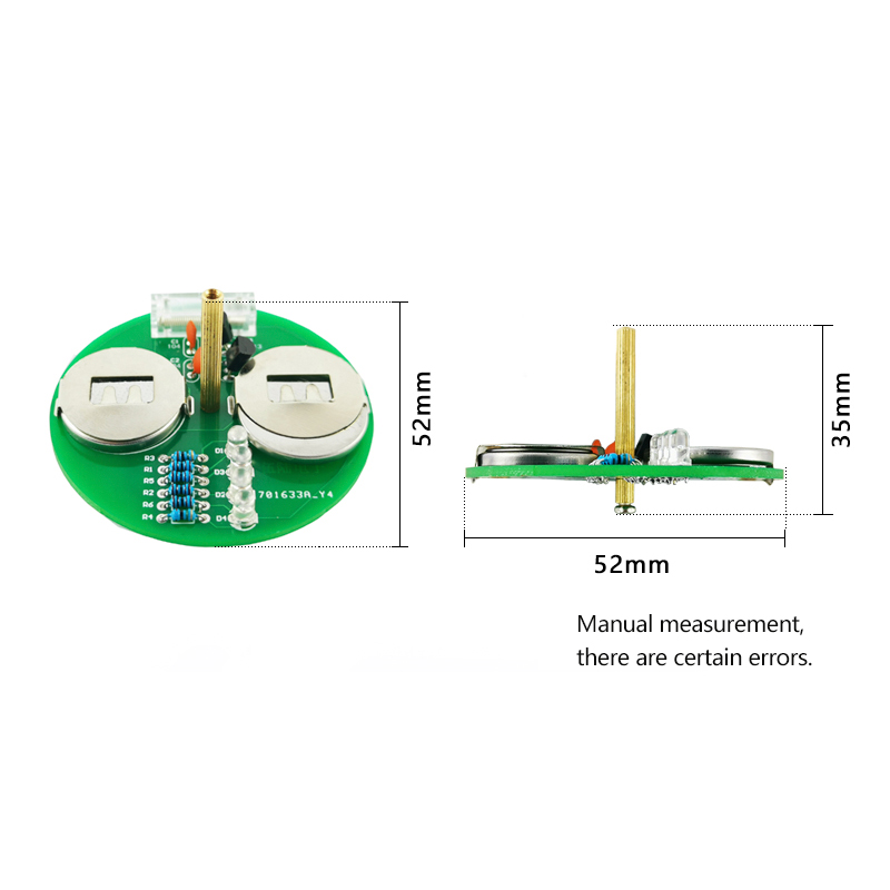 LED Gyro DIY Electronic Kit De - огляд і ціна Electronics Repair School