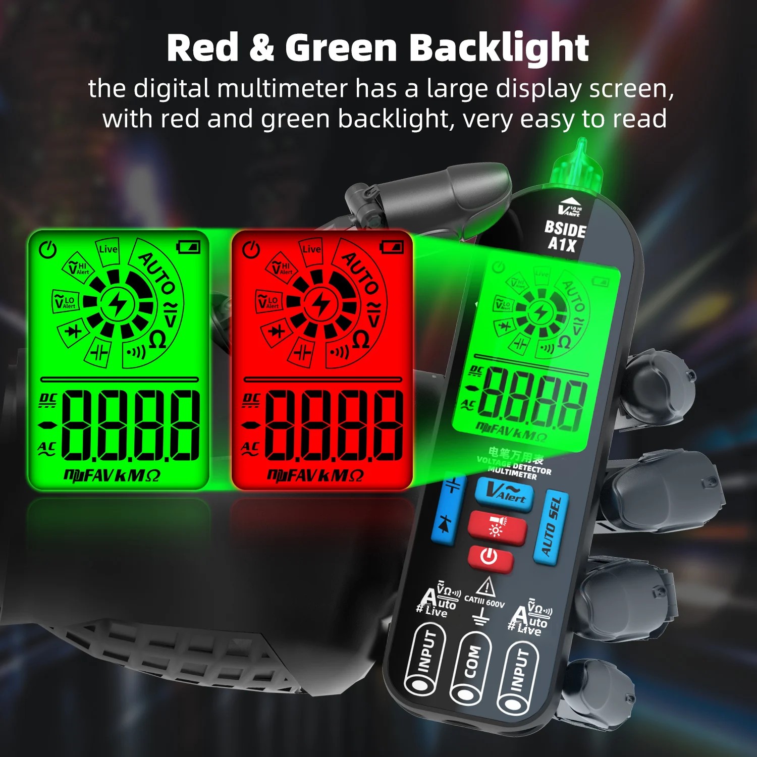 BSIDE A1/A1X Smart Digital Mul - огляд і ціна Usb Ammeter Tester