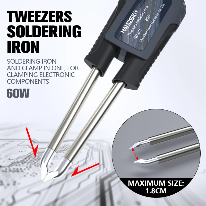 T12 Soldering Station Tweezers - огляд і ціна Electronics Repair And Maintenance