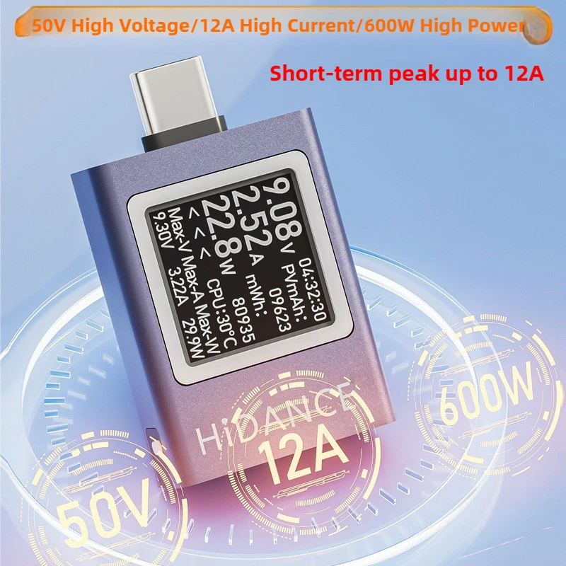 13 in 1 DC 4.5-50V 0-12A Multi - огляд і ціна Usb Ammeter Tester