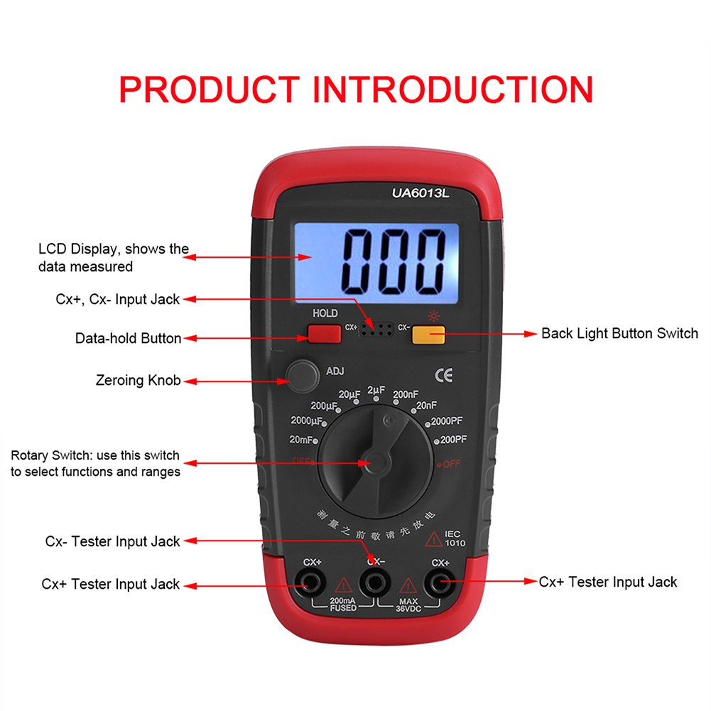 Component Analyzer Capacitance - огляд і ціна Electronics Repair Basics