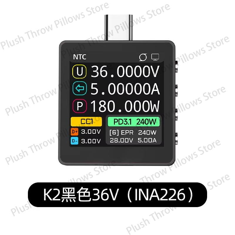 K2 tester power meter USB volt - огляд і ціна Usb Ammeter Tester