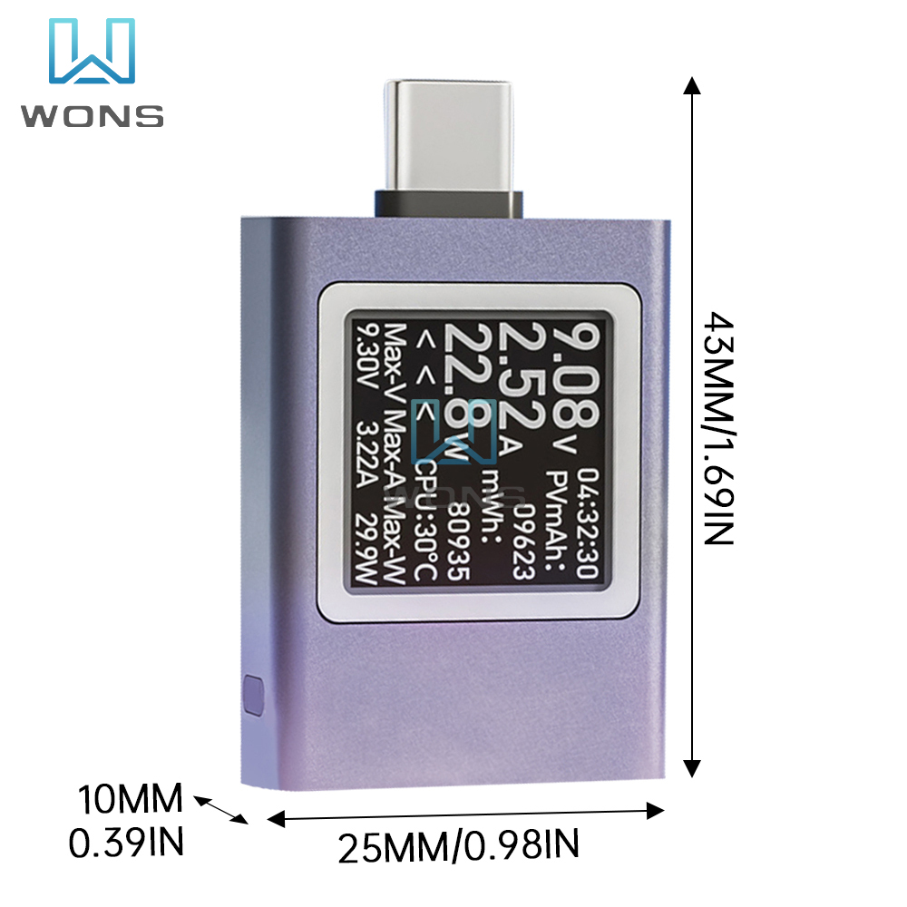 DC 4.5-50V 0-12A Multi-functio - огляд і ціна Usb Ammeter Tester