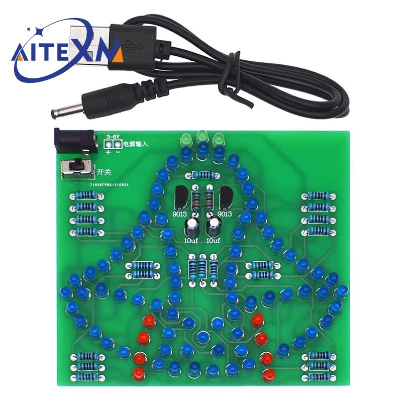 DC 3-5V DIY LED Swing Wind Chi - огляд і ціна Electronics Repair School