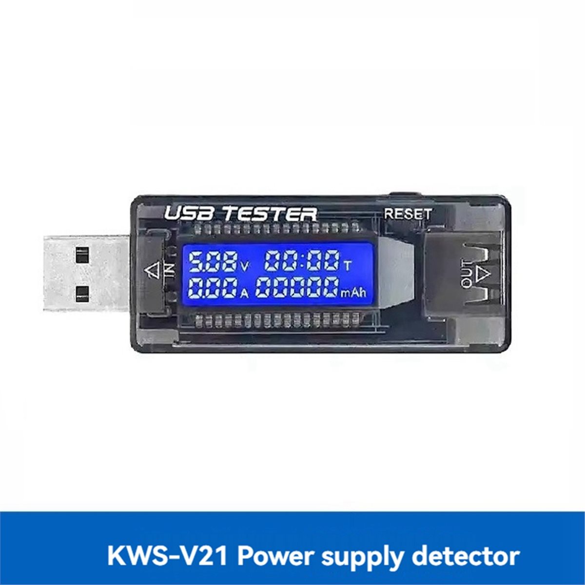 DT75BG KWS-V21 USB Tester QC2. - огляд і ціна Usb Ammeter Tester