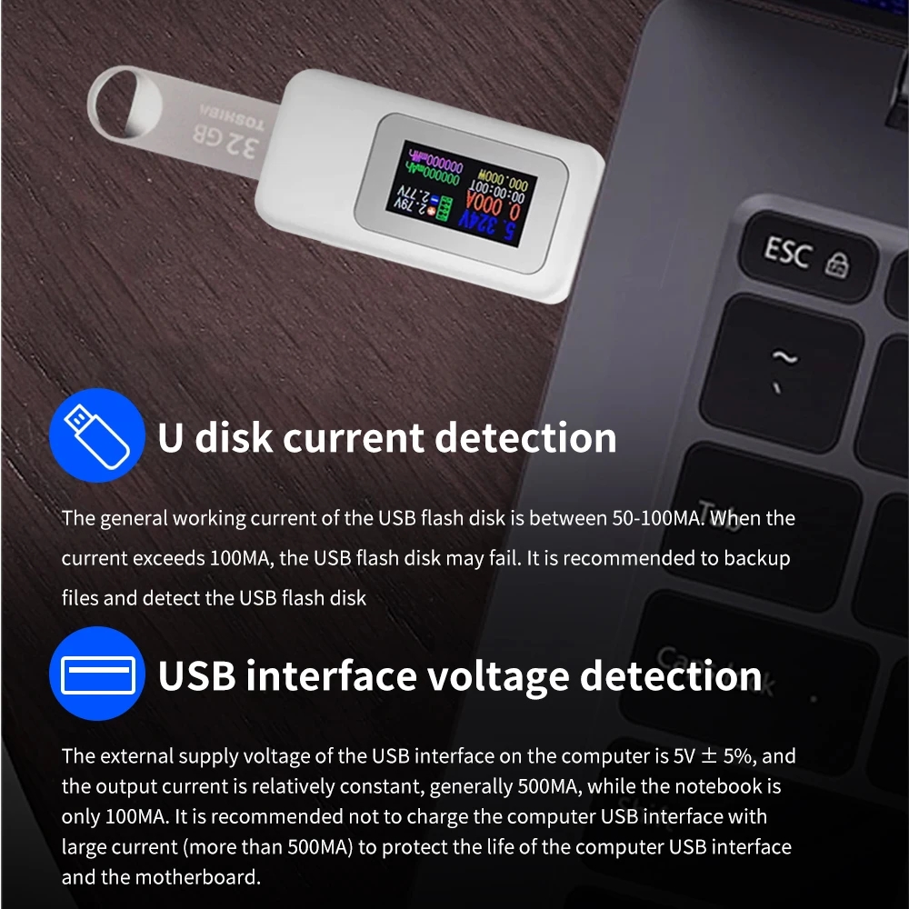 10 in 1 USB Tester DC Digital  - огляд і ціна Usb Ammeter Tester