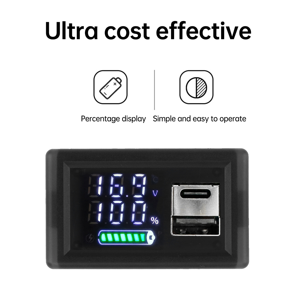 USB+Type-C/Dual USB 9V 12V 24V - огляд і ціна Usb Ammeter Tester