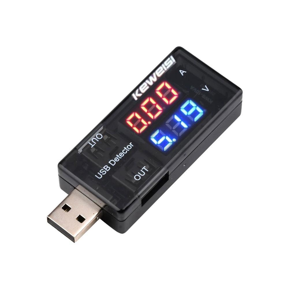 Dual Digital USB Current Volta - огляд і ціна Usb Ammeter Tester