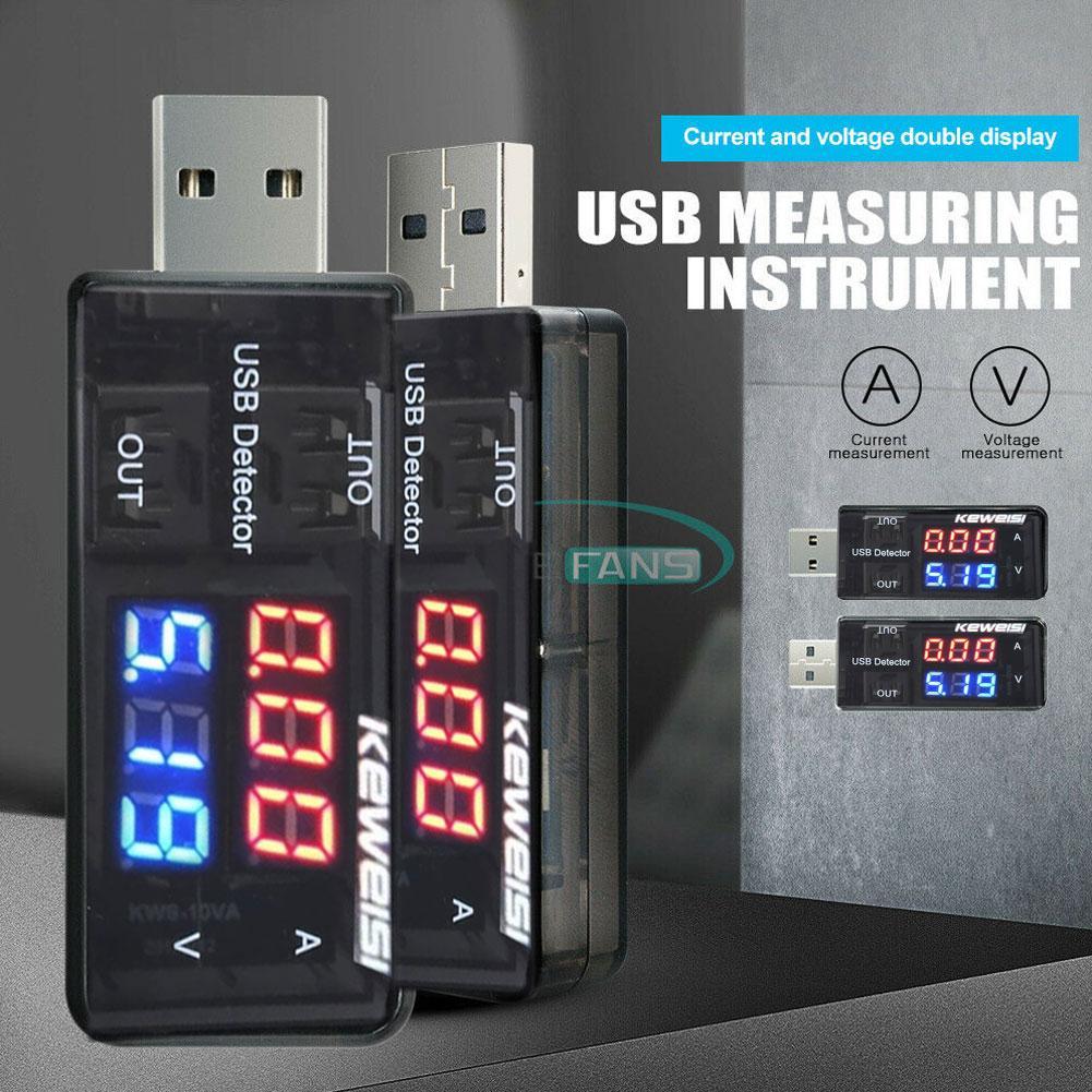 Dual Digital USB Current Volta - огляд і ціна Usb Ammeter Tester